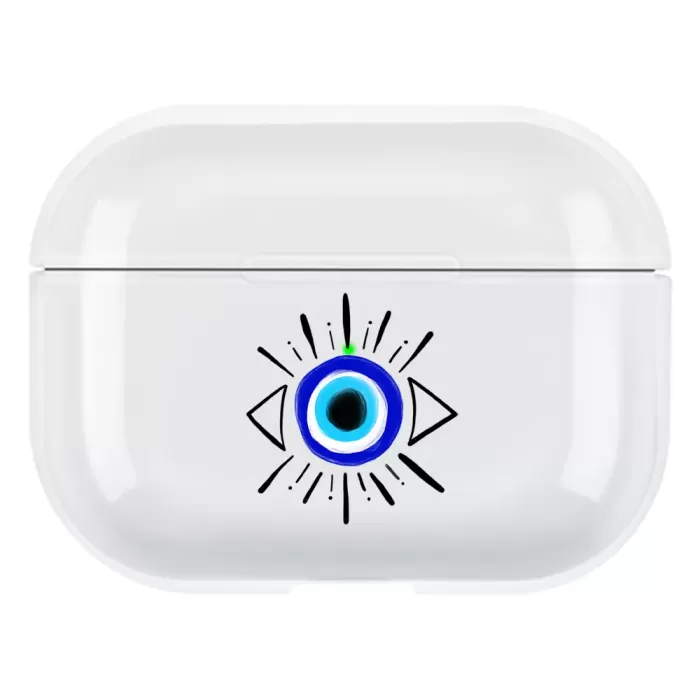 Airpods Pro Şeffaf Kılıf Eyes