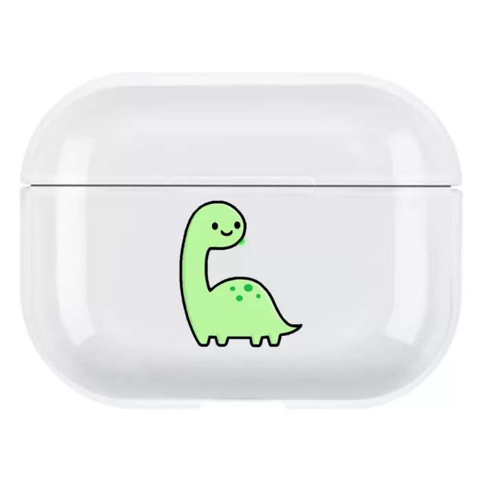 Airpods Pro Şeffaf Kılıf Dino