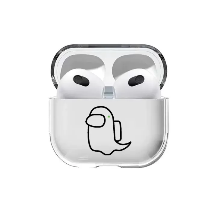 Airpods 3. Nesil Şeffaf Kılıf Ghost