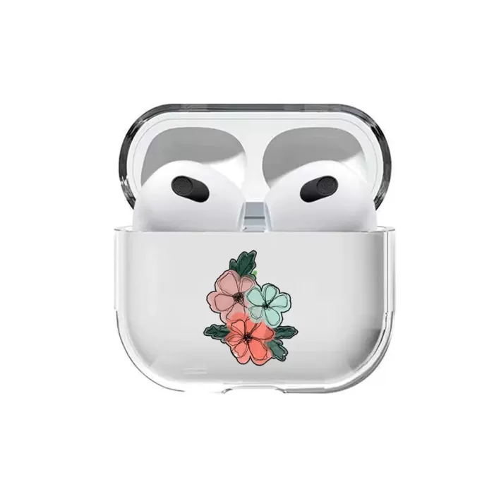 Airpods 3. Nesil Şeffaf Kılıf Art