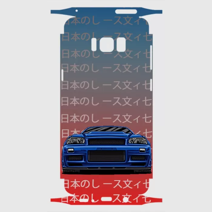 Samsung S8 Telefon Kaplama - Skyline R34 JDM 2