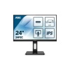 23.8 24P2C IPS Pivot Monitör Type-C KVM 4ms Siyah