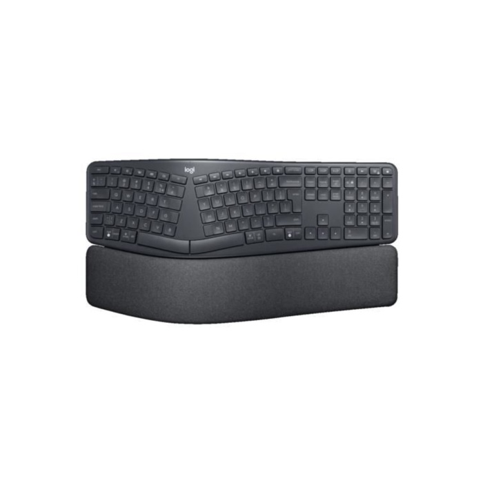 Logi K860 Ergo Gelişmiş Ergonomik Kablosuz Klavye, Bilek Desteği, Bluetooth Ve Usb Bağlantılı, S