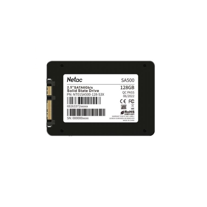 Sa500 128gb 2.5 Ssd Disk Nt01sa500-128-s3x 500/400mb/s, Sata3, 3d Nand, R/w Upto