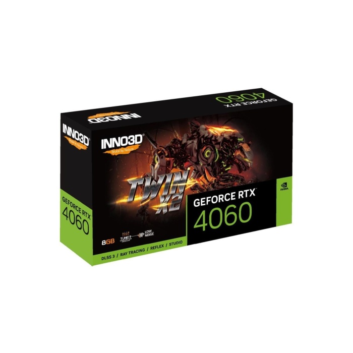 RTX4060 Twin x2 8GB 128Bit GDDR6 (N40602-08D6-173051N)