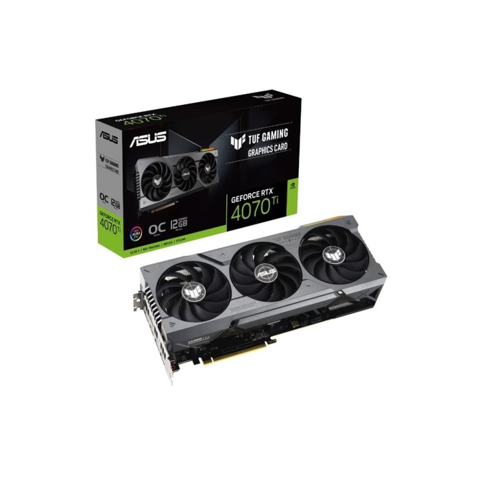 Tuf Gaming Geforce Rtx4070ti Oc Tuf-rtx4070tı-o12g-gamıng 12gb Gddr6x 192bit Ekran Kartı