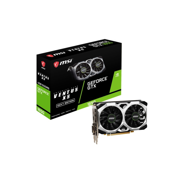 4 Gb Vga Geforce Gtx 1650 D6 Ventus Xs Ocv1 Gddr6 128b (1xdvı 1xhdmı 1xdp)