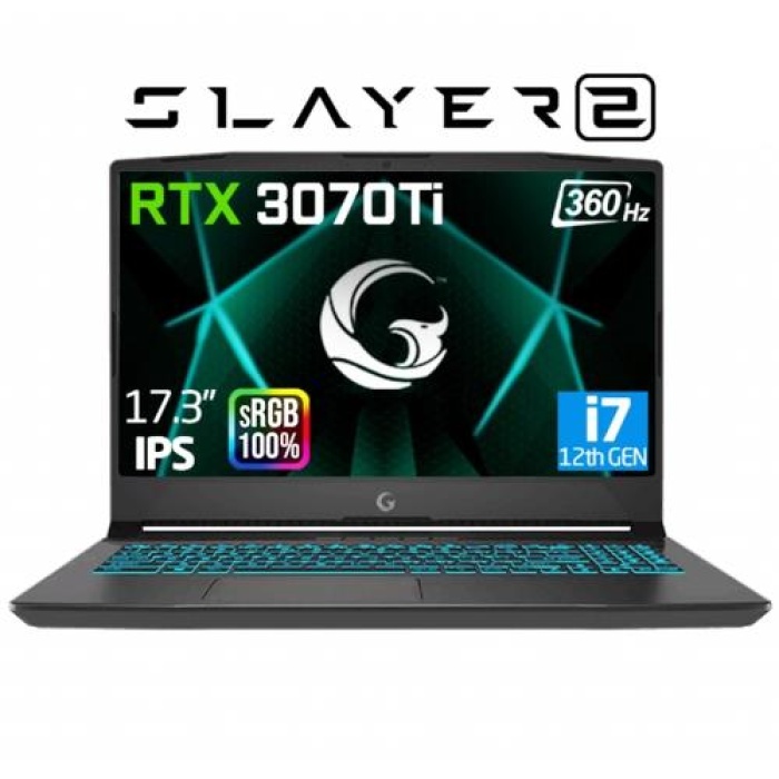 GG Slayer2 D5 10XL-3070Ti C2 i7-12700H 32GB 1TB 17.3 DOS