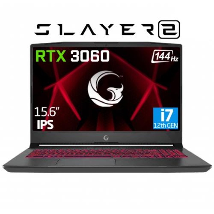 GG Slayer2 D5 7-3060 C3 i7-12700H 64GB 1TB 15.6 DOS