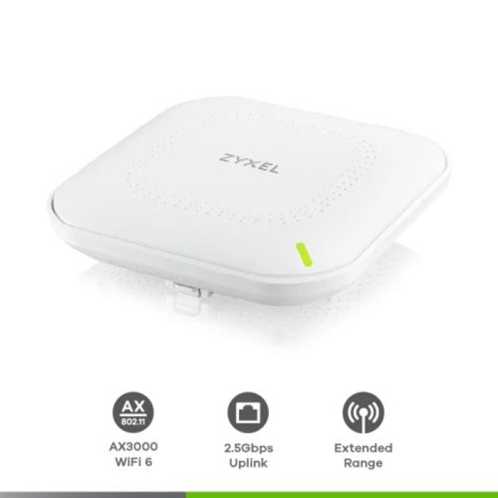 Zyxel NWA50AXPRO AX3000 Multi-Gig WiFi 6 Çift Radyo PoE NebulaFlex Access Point