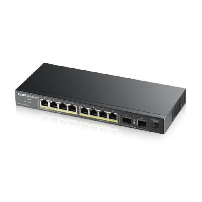 Zyxel GS1100-10HP v2 8Port PoE+2SFP Gigabit Switch