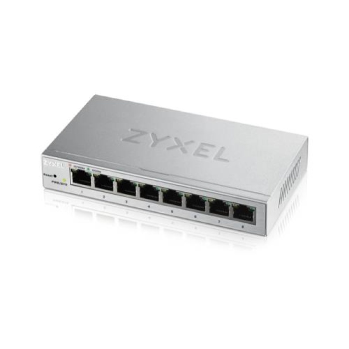 Zyxel GS1200-8 8Port 10/100/1000 Gigabit Switch