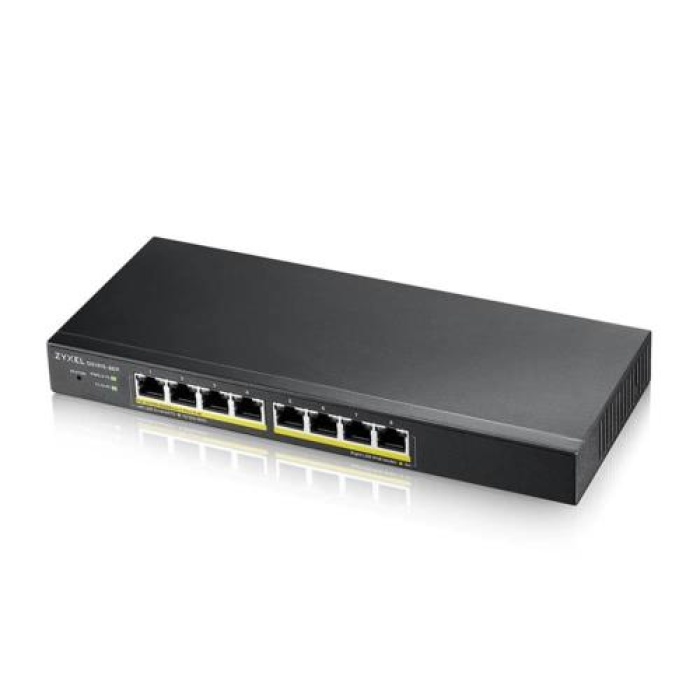 Zyxel GS1915-8EP 8Port Gigabit Hybrid NebulaFlex PoE Smart Switch