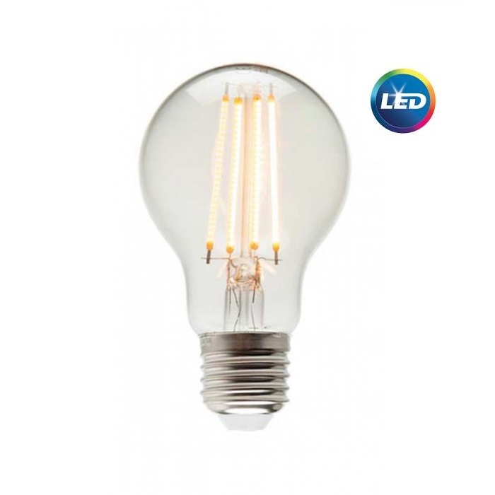 Panasonic E27 A60 LED Filaman Rustik Lamba 7W 806lm 2700K Clear