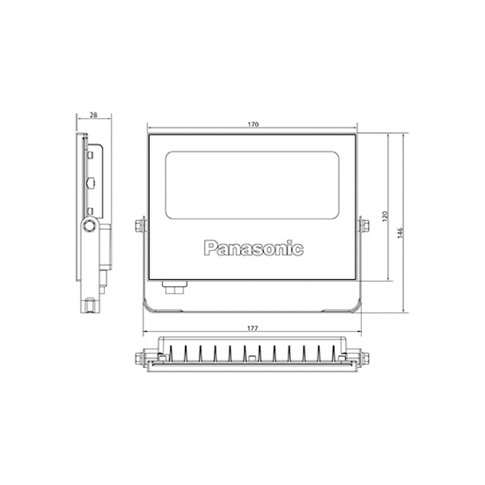 PANASONIC LED Projektör 50W 4270LM 4000K