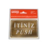 İtiniz - Sticker İtiniz 7,5X11 Cm