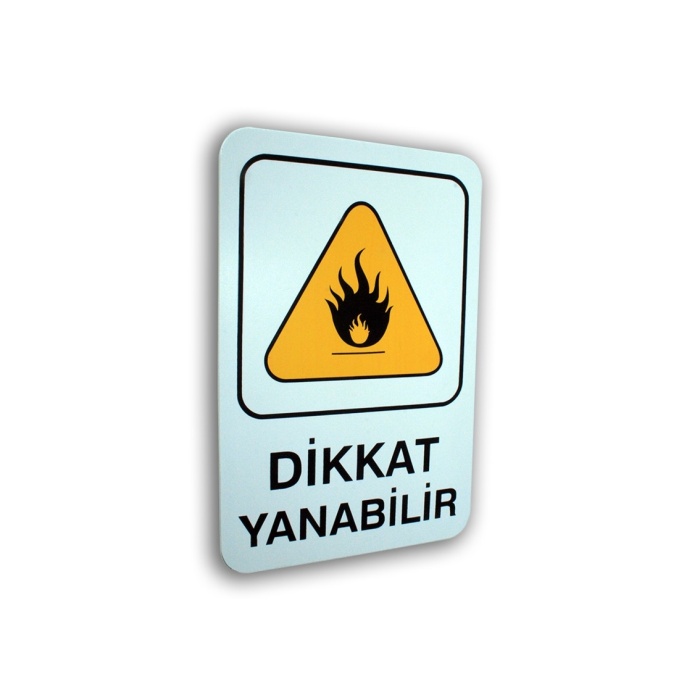 Dikkat Yanabilir 16X24 Cm Foam Pvc Levha