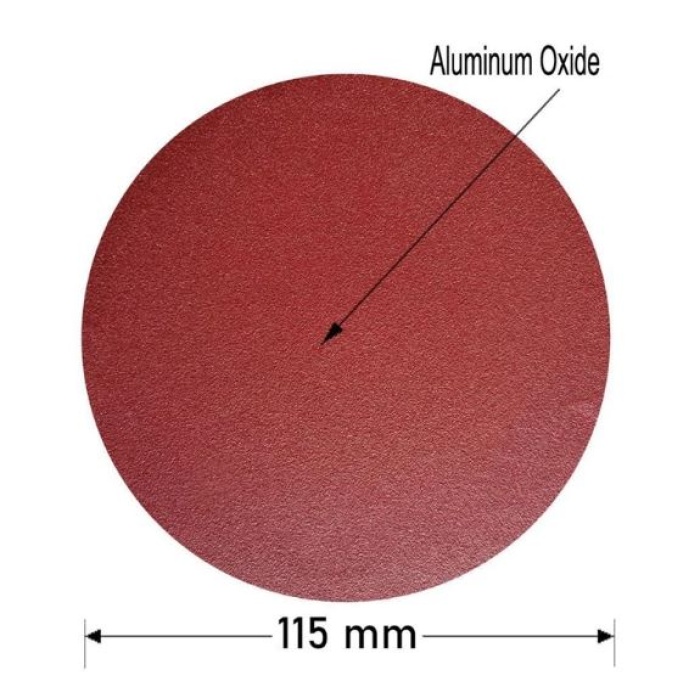 UGR 100 Adet Cırt Zımpara 115 mm Spiral Taşlama 40 Kum