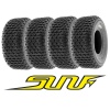 SunF Set 19x7-8 ve 18x9.5-8 A012 Atv Ön Arka Takım Lastik