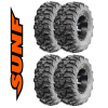 SunF Set 25x8-12 ve 25X10-12 A040 DRAGON Atv Utv Lastik Takımı Ön-Arka