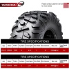 Wanda Set 27x9-14 ve 27x11-14 P350 6PR Atv Ön Arka Takım