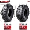 Wanda Set 27x9-14 ve 27x11-14 P350 6PR Atv Ön Arka Takım