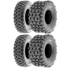 SunF Set 21x7-10 ve 20X10-10 A017 - A027 6Kat Atv Lastik Takımı Ön-Arka