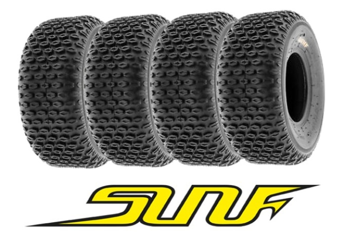 SunF Set 19x7-8 ve 18x9.5-8 A012 Atv Ön Arka Takım Lastik