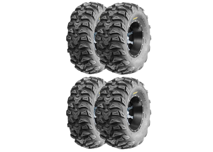 SunF Set 25x8-12 ve 25X10-12 A040 DRAGON Atv Utv Lastik Takımı Ön-Arka