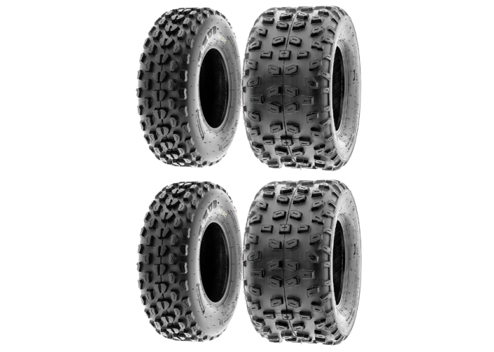 SunF Set 21x7-10 ve 22X10-10 A017 - A008 6Kat Atv Lastik Takımı Ön-Arka