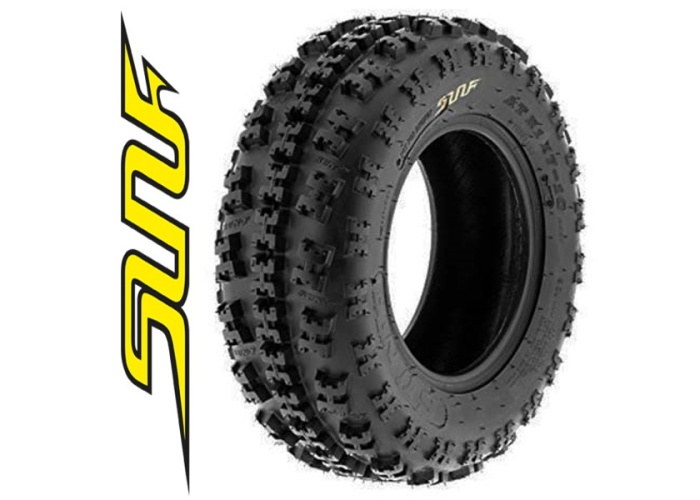 SunF Set 21x7-10 ve 20X10-10 A027 6Kat Atv Lastik Takımı Ön-Arka