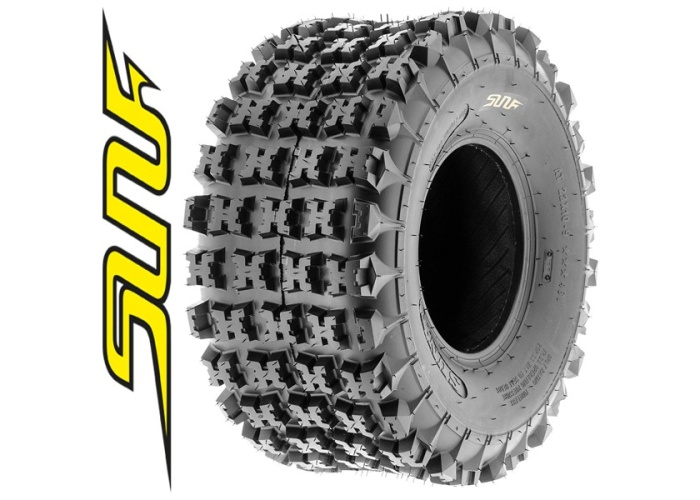 SunF Set 21x7-10 ve 20X10-10 A027 6Kat Atv Lastik Takımı Ön-Arka