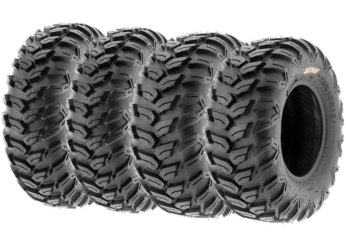 SunF Set 25x8R12 ve 25x10R12 A043 All Trail 6Kat Atv Lastik Takımı Ön-Arka