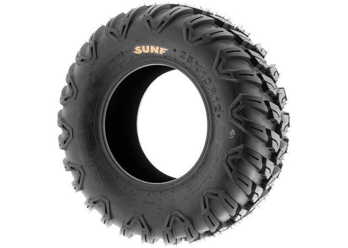 SunF Set 25x8R12 ve 25x10R12 A043 All Trail 6Kat Atv Lastik Takımı Ön-Arka