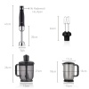 KORKMAZ A449 PERFORMİX MEGA BLENDER SET SİYAH