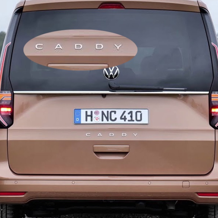 Caddy Bagaj Yazısı Yeni Tip Krom  A+ Kaliteli Ürün