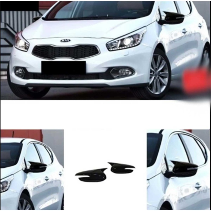 Kia Ceed 2012-2017 SİNYALLİ Yarasa / Batman Ayna Kapağı