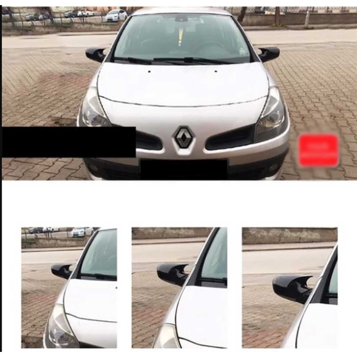 Renault Clio 2006-2009 Yarasa / Batman Ayna Kapağı