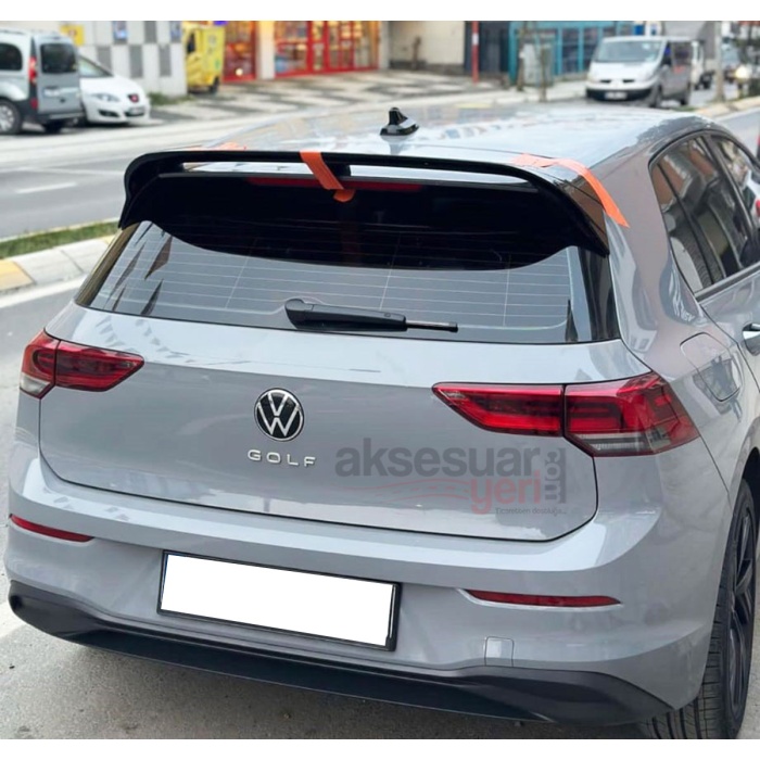 Volkswagen Golf 8 Ottinger Spoiler - Piano Black-Parlak Siyah