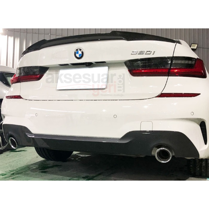 Bmw G20 Yarasa M4 Tip Spoiler Parlak Siyah Boyalı İthal Ürün Plastik