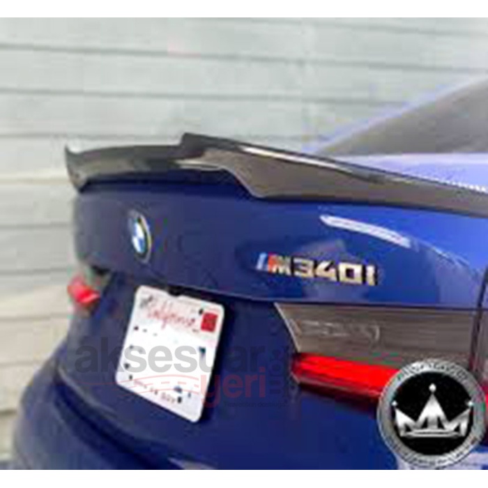 Bmw G20 Yarasa M4 Tip Spoiler Parlak Siyah Boyalı İthal Ürün Plastik