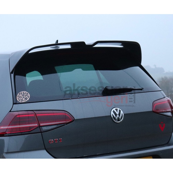 Volkswagen Golf 7 Ottinger Spoiler Parlak Siyah Boyalı İthal Ürün Plastik