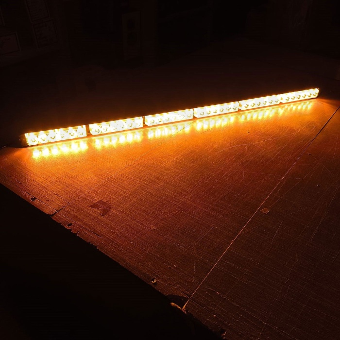 Off Road/İş Makinası/Çekici/Traktör İçin 36lı Bar Led Turuncu-Cakkar modlu-88cm-Videolu Anlatım