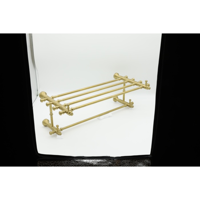 Havlu Bar PVD Gold 60x28x20 cm % 100 Pirinç