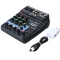 D-Voice M-400Btı Ses Kartlı Mixer 4 Kanal Bluetooh Usb