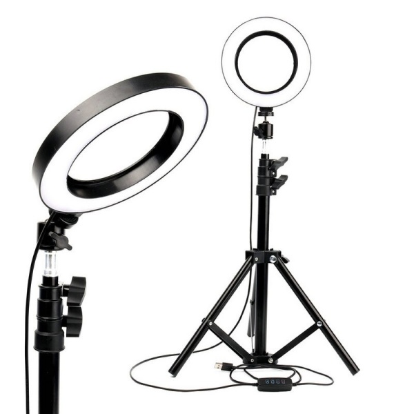 Oxid 16-6 16Cm/6 Standlı Led Fill Light Photo Studio