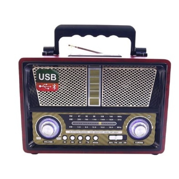 Kemai Md-1802Bt Usb-Sd Nostaljik Bluetooth Radyo