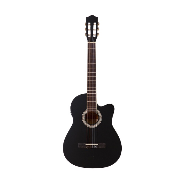 Carissa Cg-155Ce Bk Siyah Elektro Klasik Gitar