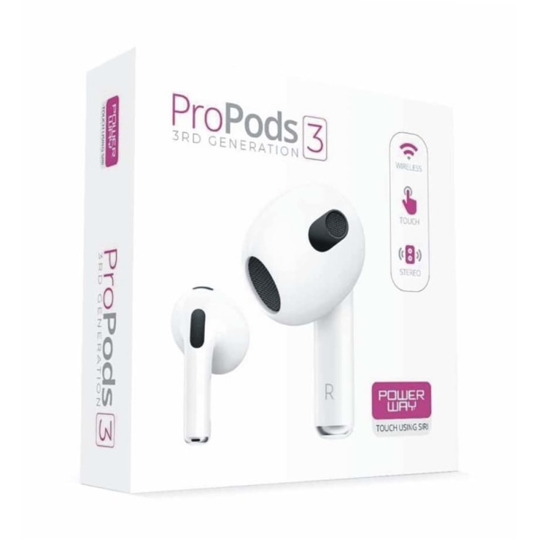 Propods3 (Beyaz) Kablosuz Kulaklık Btx93