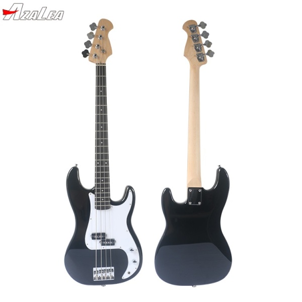 Azalea Pb Precision Electric Bass Guitar Black